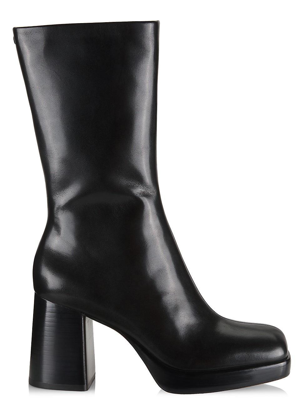 Womens Matrix Leather Platform Boots product image