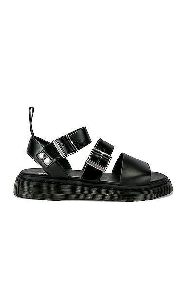 Dr. Martens Gryphon Sandal in Black Product Image