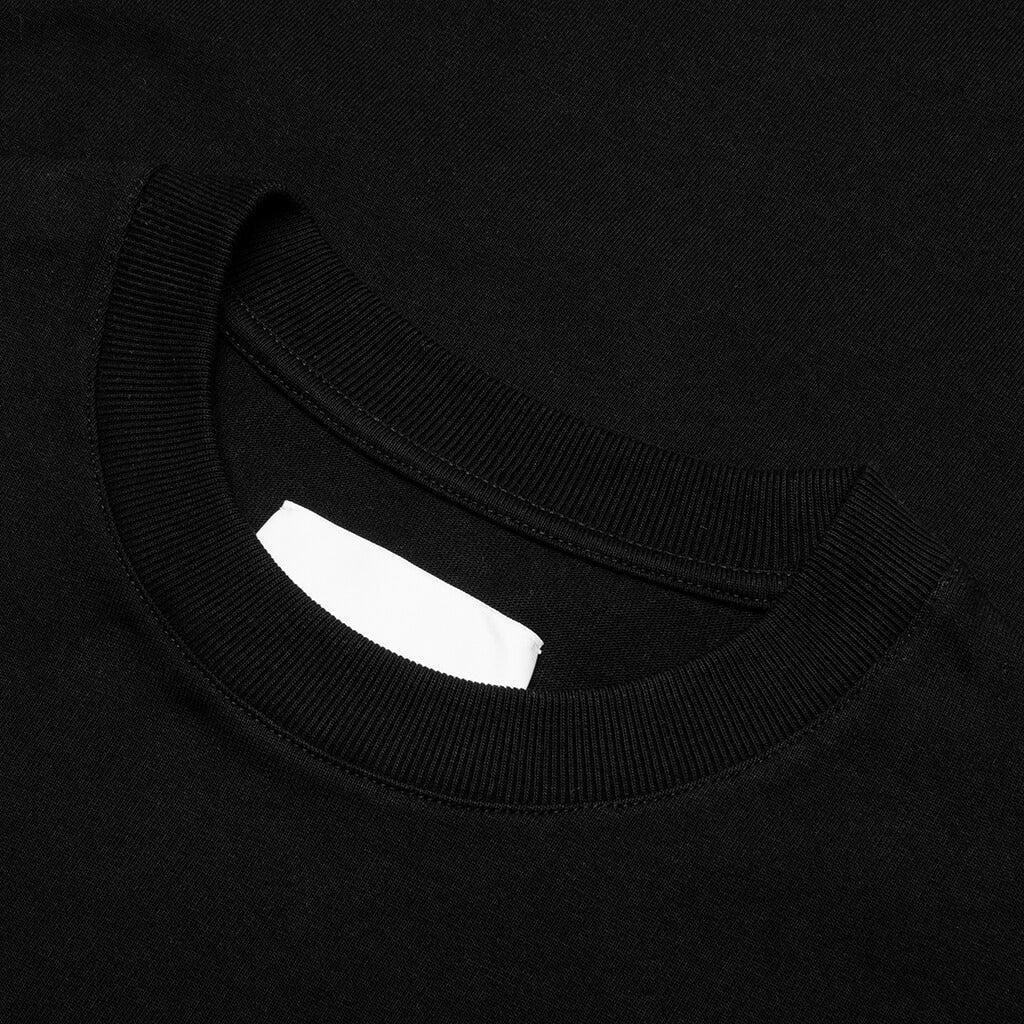 Beaded Detail T-Shirt - Black Male Product Image