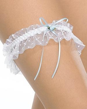 Hanky Panky Dotted Tulle Garter Product Image