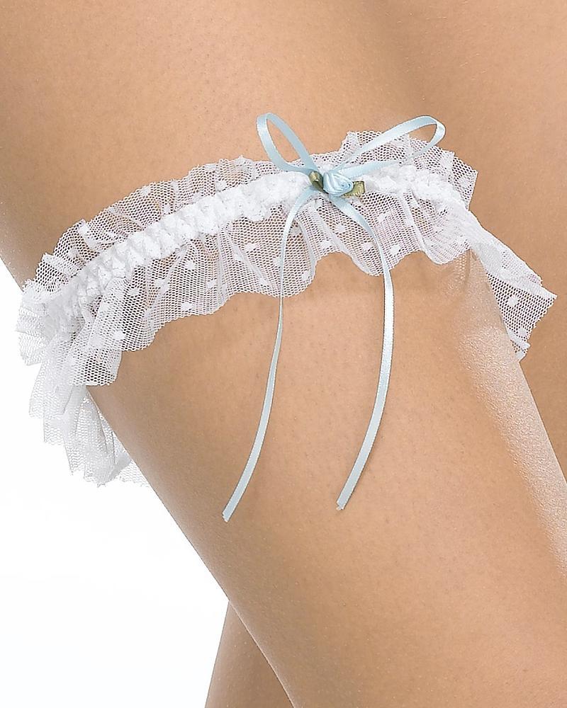 Hanky Panky Dotted Tulle Garter Product Image