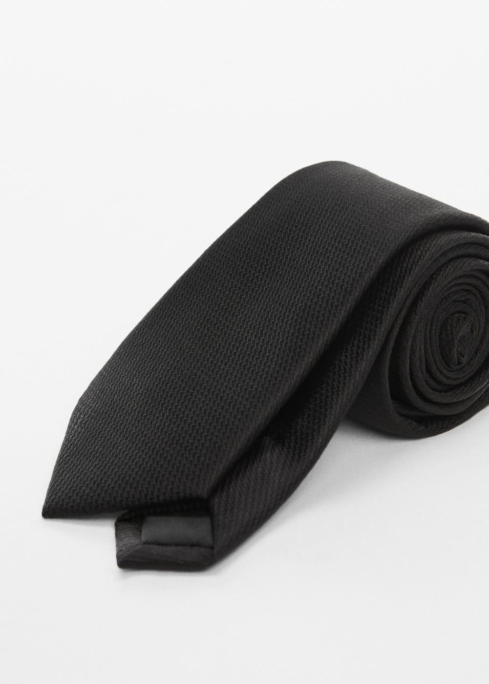 MANGO MAN - Crease-resistant structured tie - One size - Men Product Image