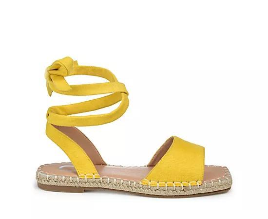 Journee Collection Emelie Womens Espadrille Sandals Purple Product Image