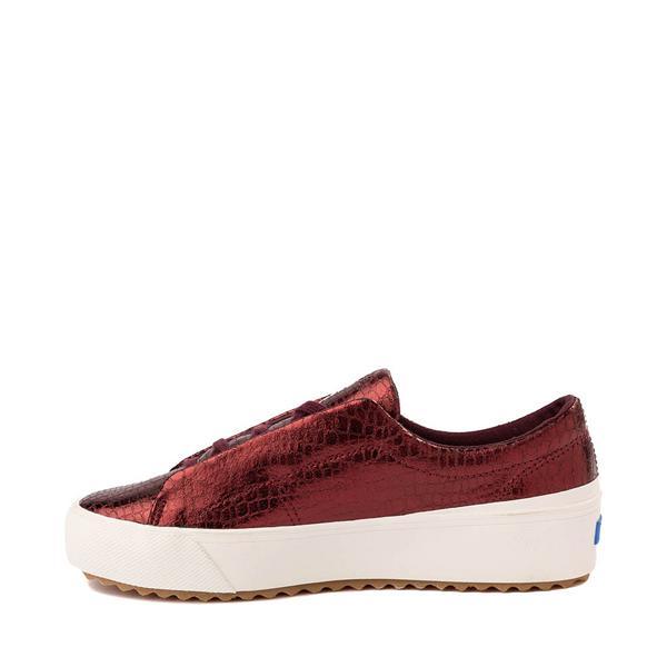 Womens Keds Remi Embossed Leather Slip-On Platform Sneaker Product Image