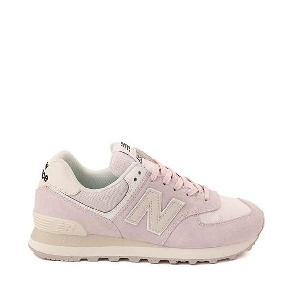 Womens New Balance 574 Athletic Shoe - Pink Granite / Moonbeam Product Image