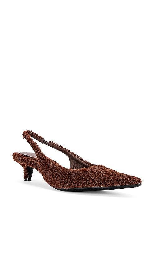 Jeffrey Campbell Womens Persona-f Slingback Kitten Heel Pumps Product Image