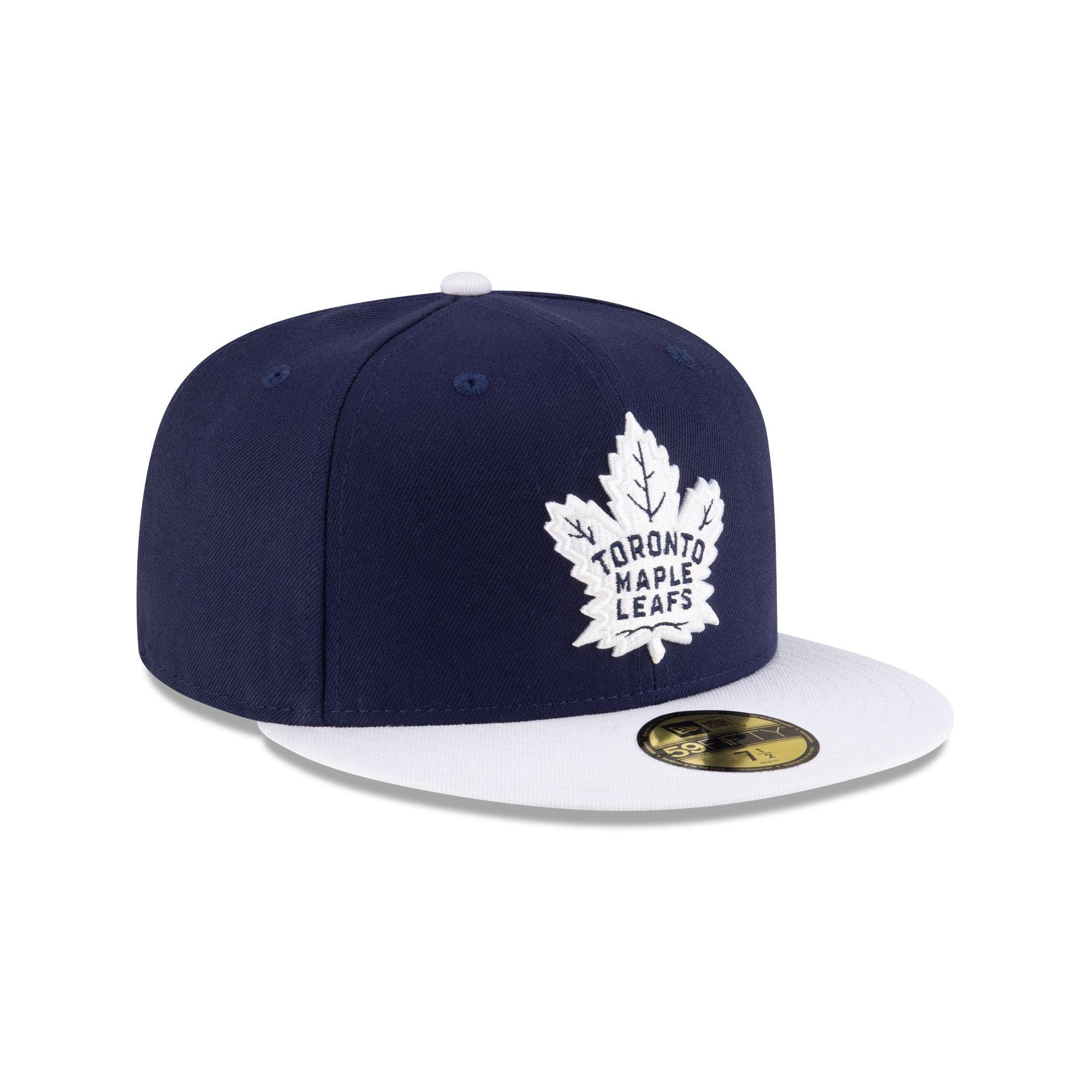 Toronto Maple Leafs Navy 59FIFTY Fitted Hat Male Product Image