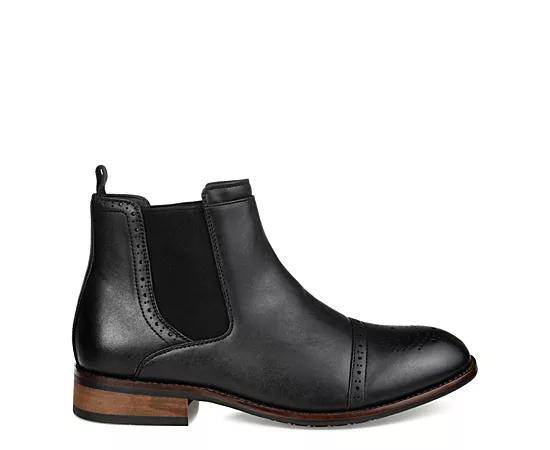 Vance Co. Garrett Mens Cap Toe Chelsea Boot Product Image