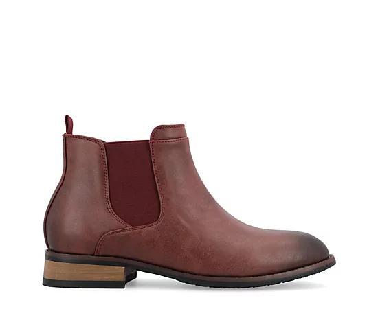 Vance Co. Landon Mens Chelsea Boots Brown Product Image