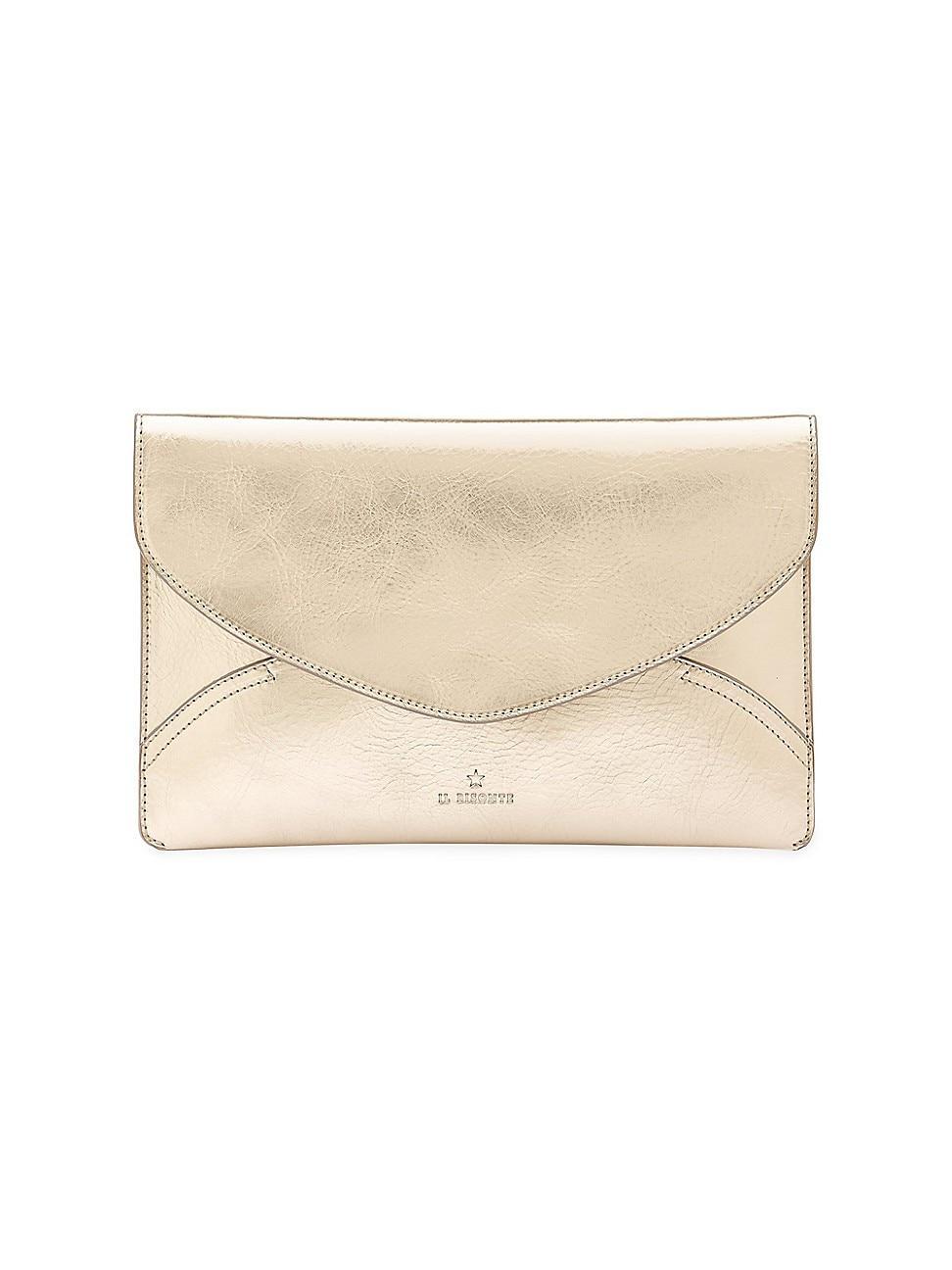 Womens Esperia Medium Leather Clutch product image