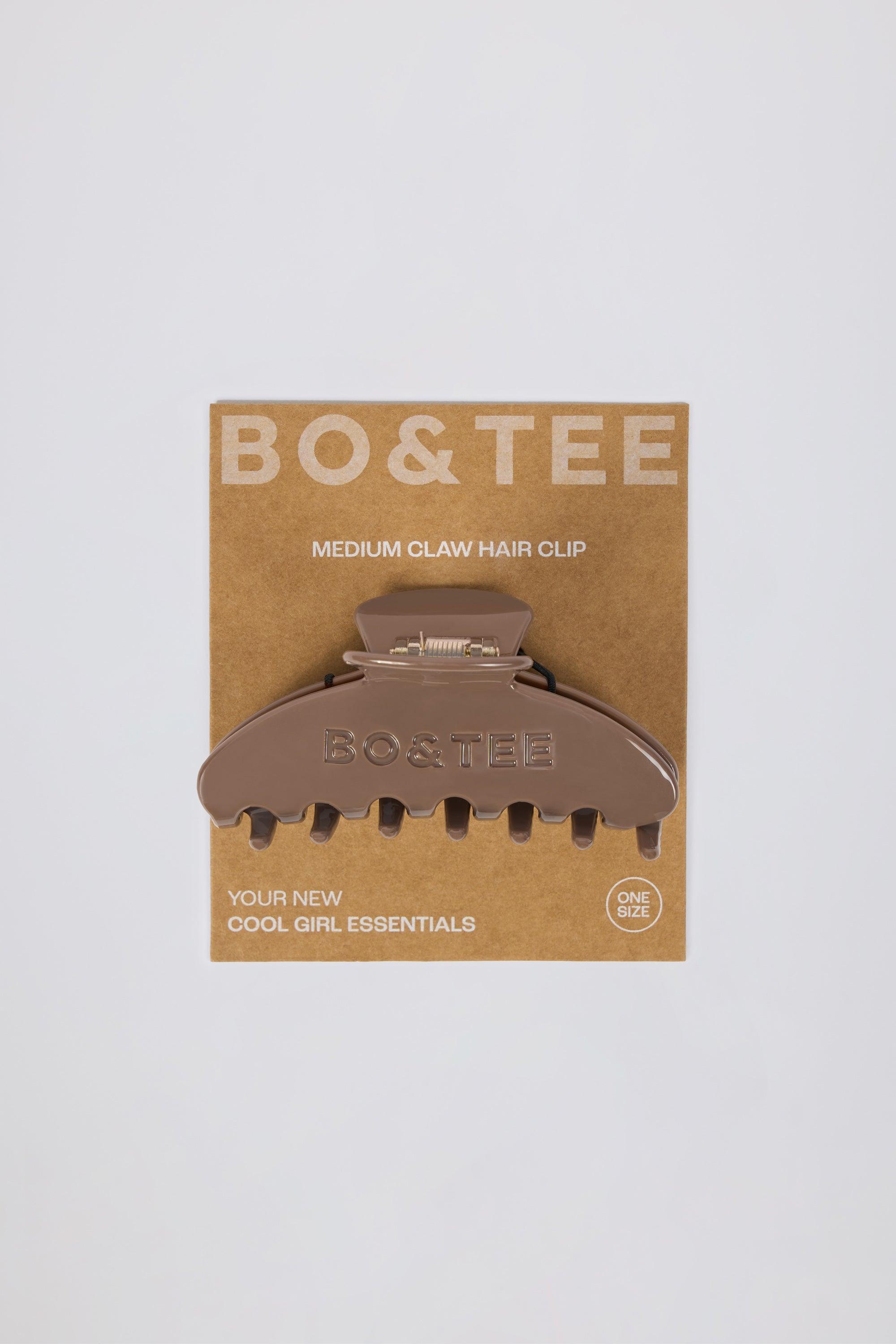 Medium Claw Clip in Taupe Brown Product Image