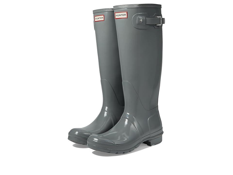 Hunter Original Tall Gls (Medium Gray) Women's Rain Boots Product Image