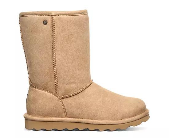 Bearpaw Womens Elle Short Vegan Water Resistant Fur Boot Product Image