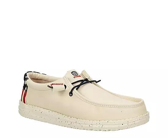 Hey Dude Wally Americana Slip-On Casual Shoes (Off Men's Shoes Product Image