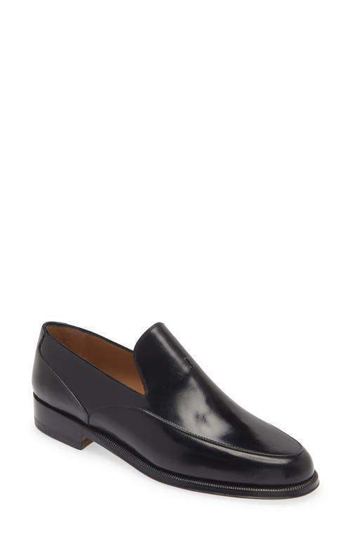 The Row Enzo Loafer in Black Product Image