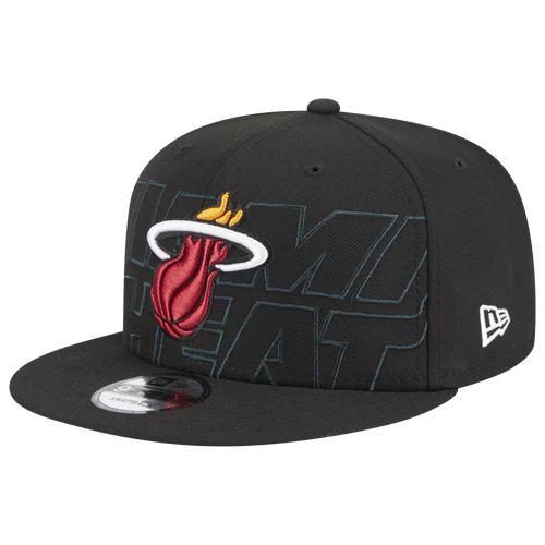 New Era Mens Miami Heat New Era Heat Draft 23 Snapback - Mens Product Image