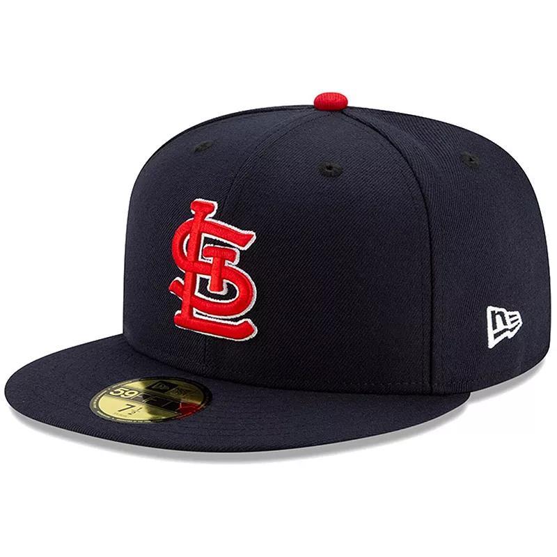 Mens New Era St. Louis Cardinals Alternate Authentic Collection On-Field 59FIFTY Fitted Hat Blue Product Image