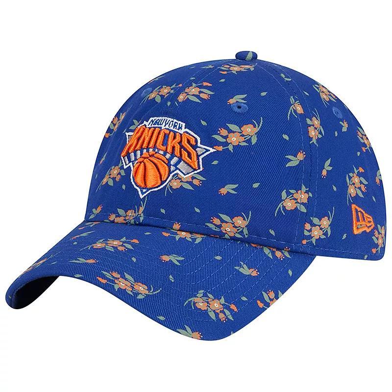 Womens New Era New York Knicks Bloom Print 9TWENTY Adjustable Hat Product Image