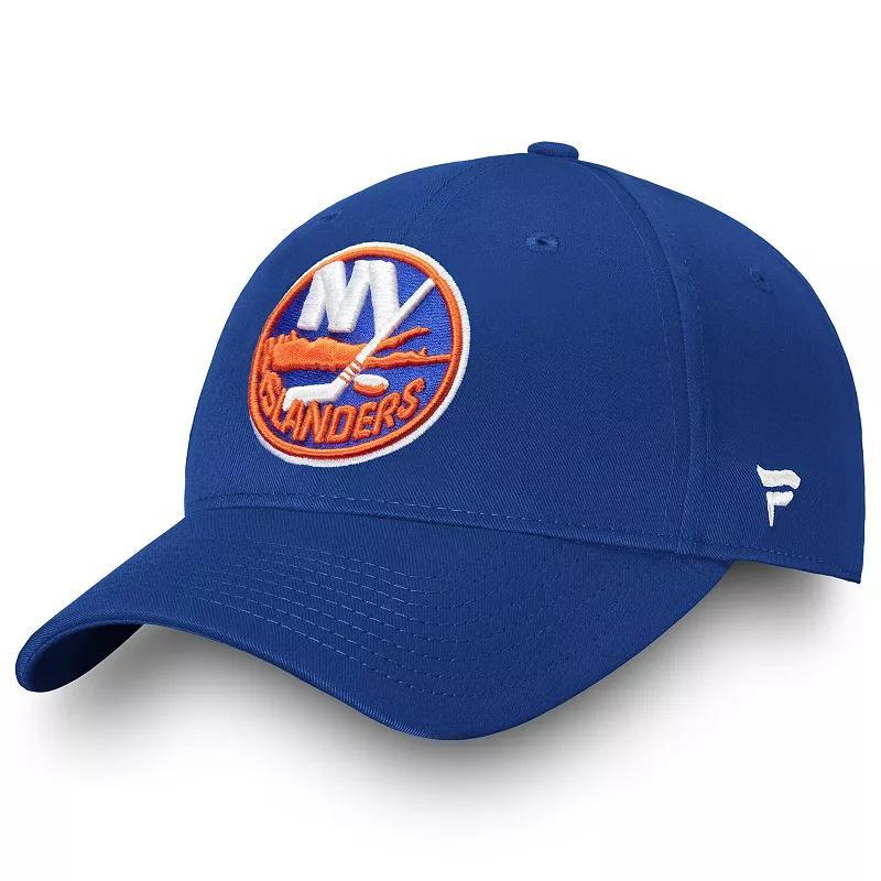 Mens Fanatics Royal New York Islanders Core Adjustable Hat Product Image