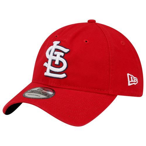 Mens New Era Red St. Louis Cardinals Logo Replica Core Classic 9TWENTY Adjustable Hat Product Image