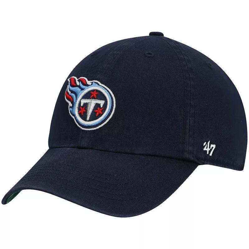 Mens 47 Tennessee Titans Franchise Logo Fitted Hat Blue Product Image