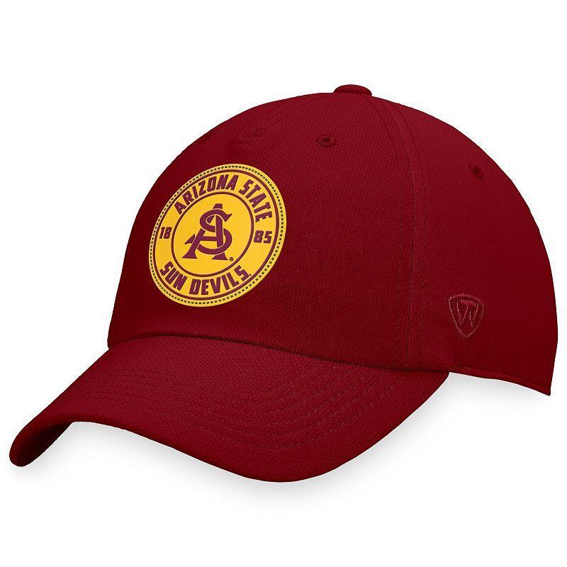 Mens Top of the World Maroon Arizona State Sun Devils Region Adjustable Hat Product Image