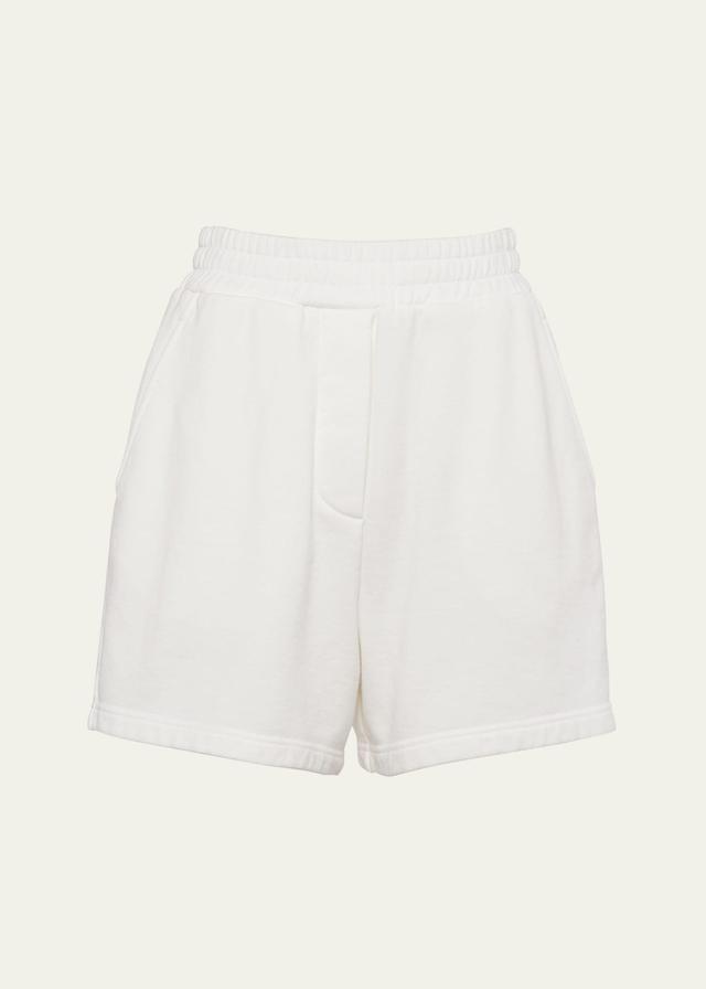 Plush Elastic Waist Shorts Product Image