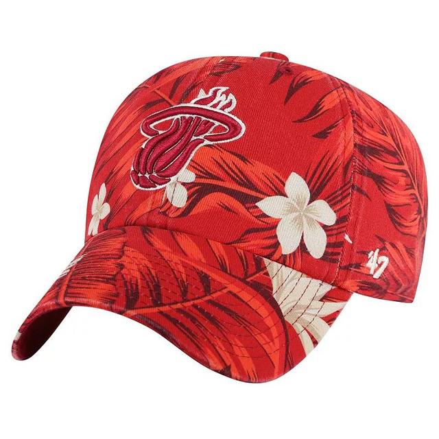 Mens 47 Miami Heat Tropicalia Floral Clean Up Adjustable Hat Product Image