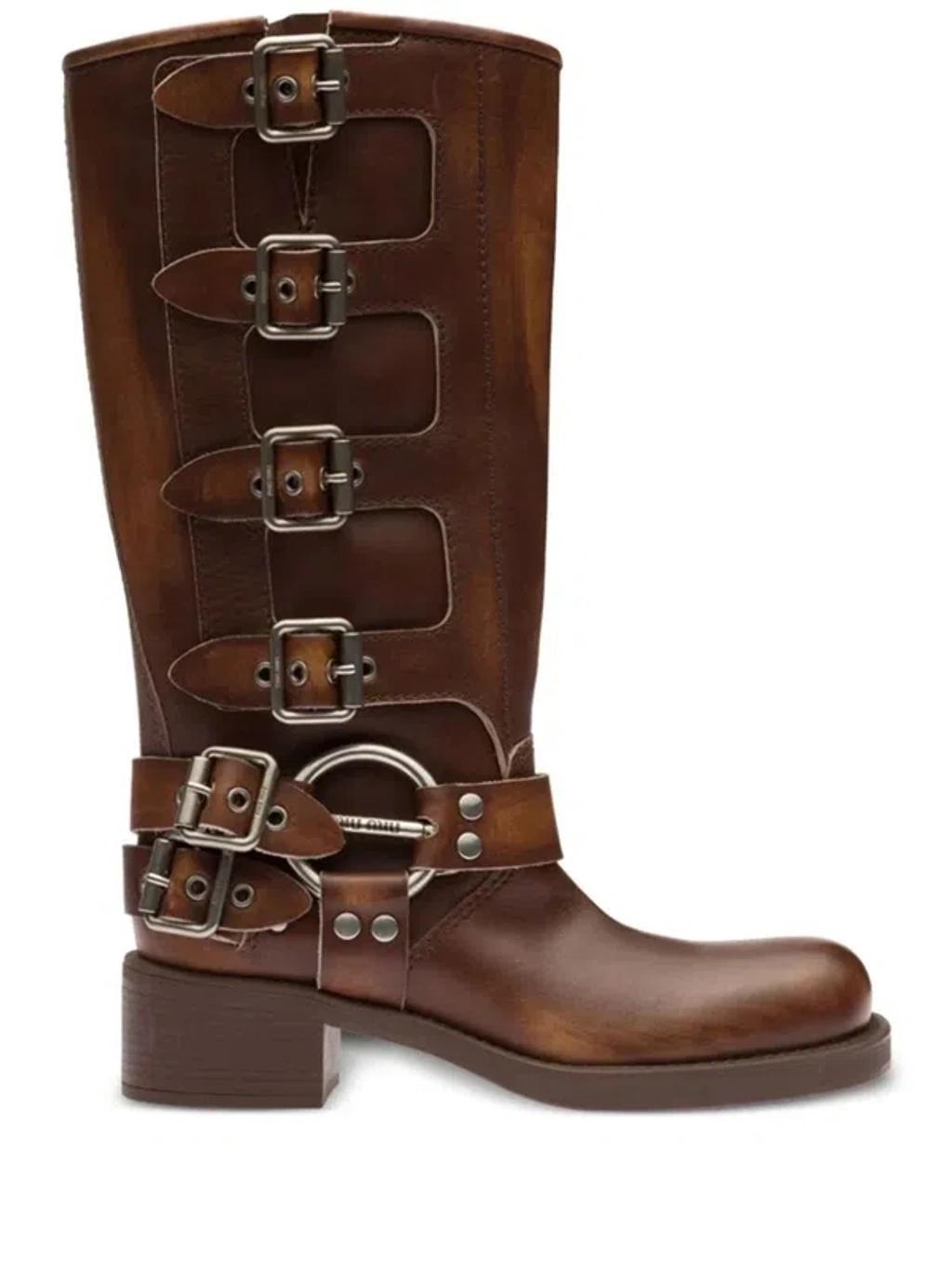 Stivali-39 Nd  Female In Brown Product Image