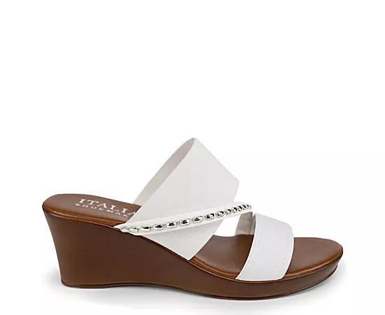 Italian Shoemakers Pert Womens Wedge Sandals Product Image