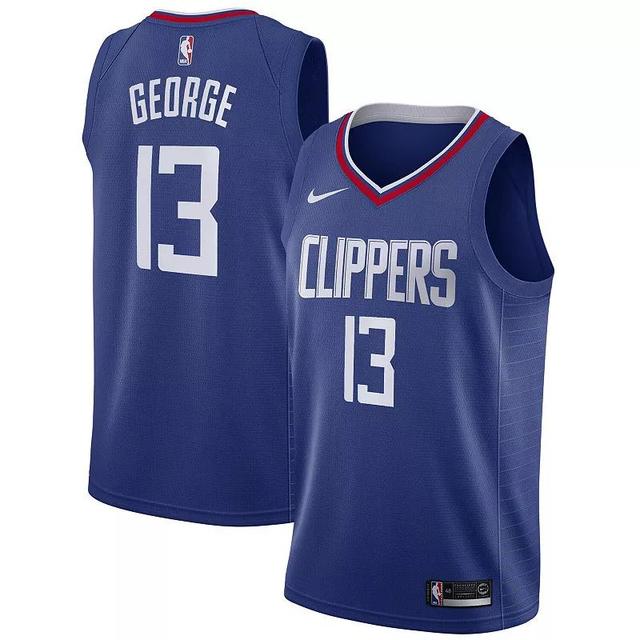 Mens Nike Kawhi Leonard LA Clippers 2019/20 Swingman Jersey - Icon Edition Product Image