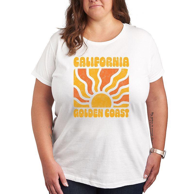 Womens California Golden Coast Graphic Tee Product Image