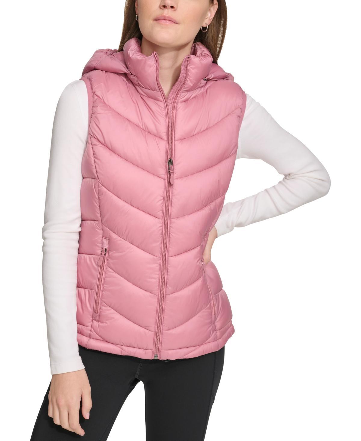 Charter Club Womens Packable Hooded Puffer Vest, Created for Macys Product Image