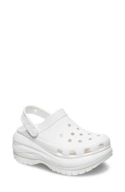 CROCS Gender Inclusive Classic Mega Crush Platform Clog Product Image