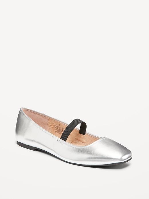 Mary Jane Square-Toe Ballet Flats product image