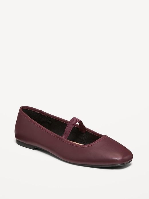 Satin Mary Jane Ballet Flat product image