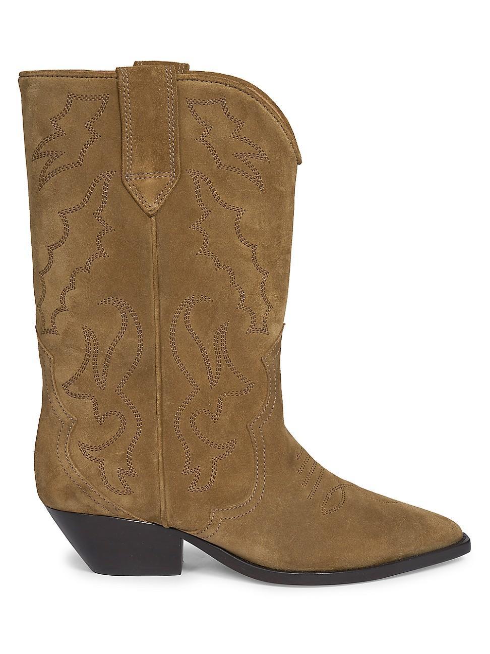 Womens Duerto 40MM Suede Cowboy Boots Product Image