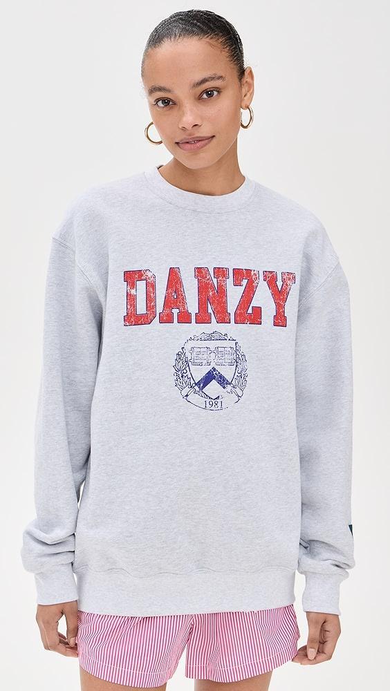 DANZY Danzy University Vintage Crew Sweatshirt | Shopbop Product Image