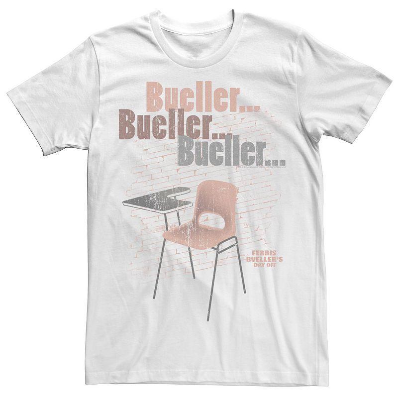 Mens Ferris Buellers Day Off Empty Desk Tee Product Image