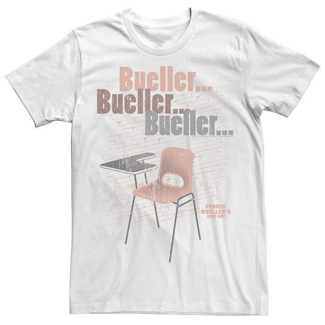 Mens Ferris Buellers Day Off Empty Desk Tee Product Image