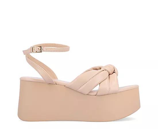 Journee Collection Womens Lailee Platform Sandals Product Image