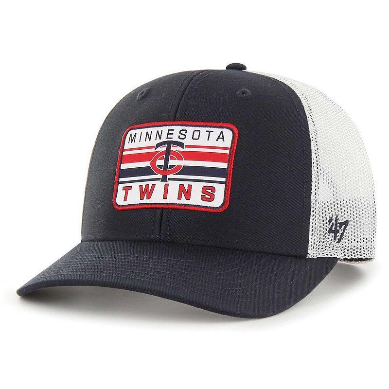 Mens 47 Minnesota Twins Drifter Trucker Adjustable Hat, Blue Product Image