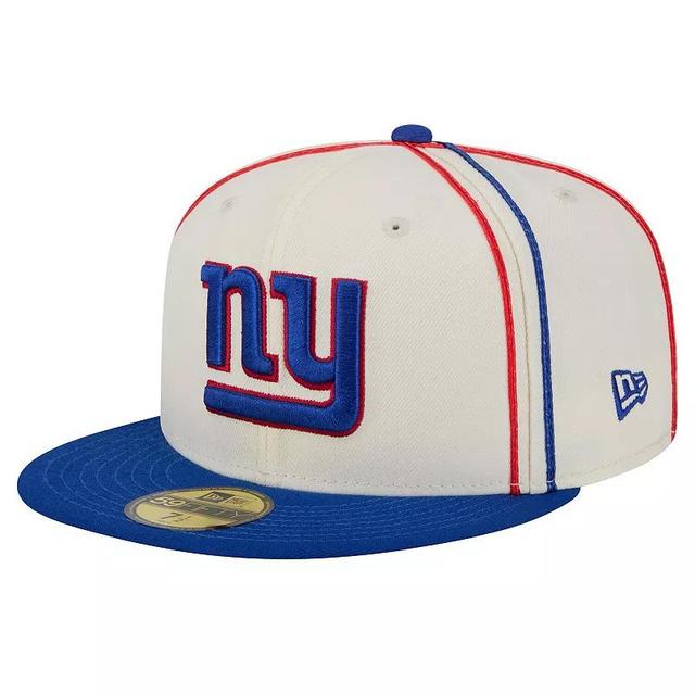 Mens New Era Cream New York Giants Soutache 59FIFTY Fitted Hat Product Image