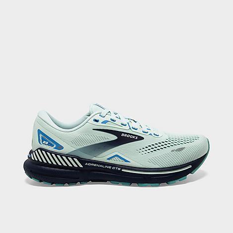 Brooks Womens Brooks Adrenaline GTS 23 - Womens Shoes Blue Glass/Nile Blue/Marina Product Image