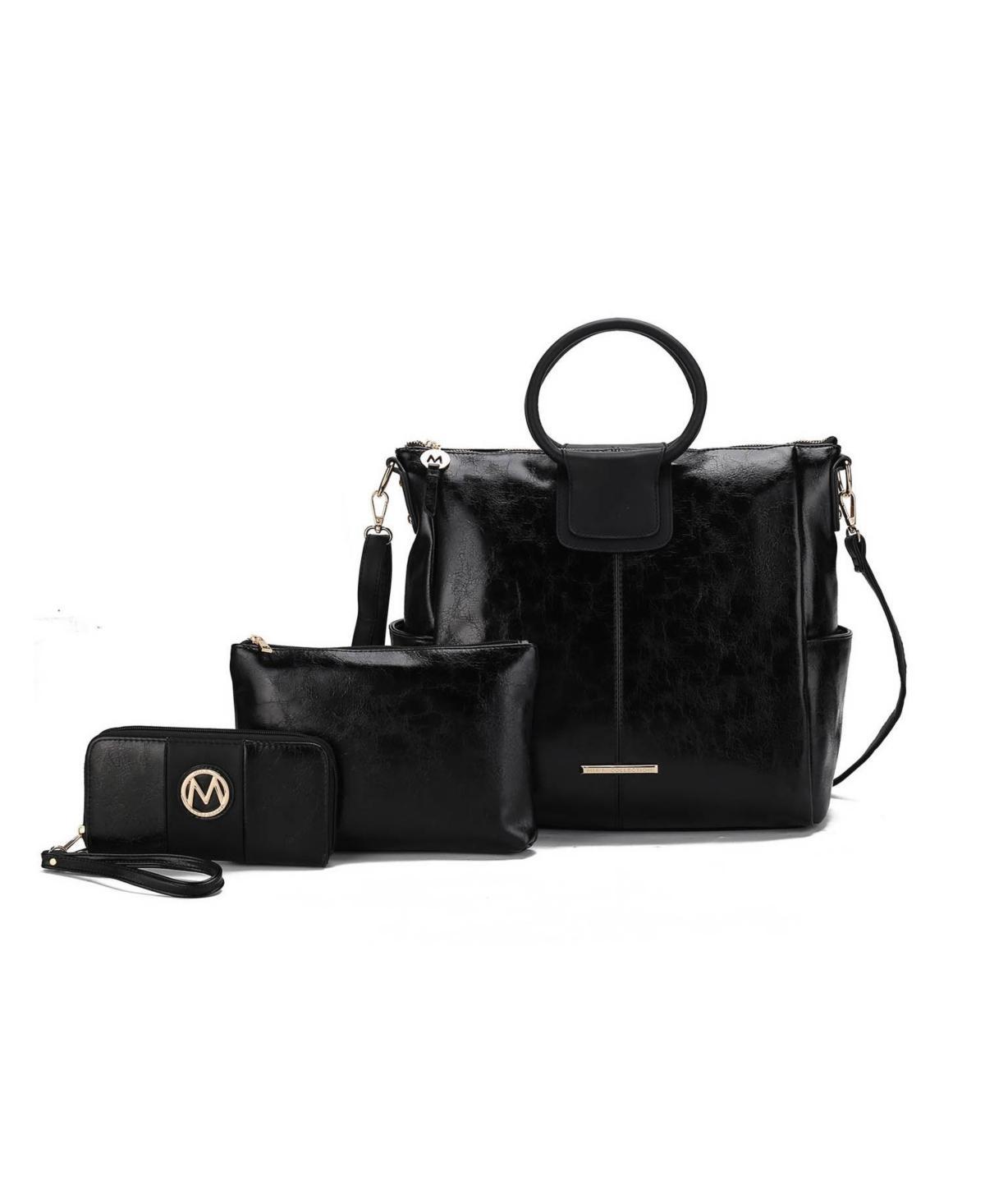 Mkf Collection Zuri Women s Tote Bag with Pouch and Wallet by Mia K Product Image