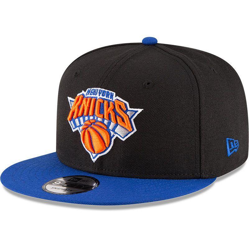 Mens New Era /Blue New York Knicks 2-Tone 9FIFTY Adjustable Snapback Hat Product Image