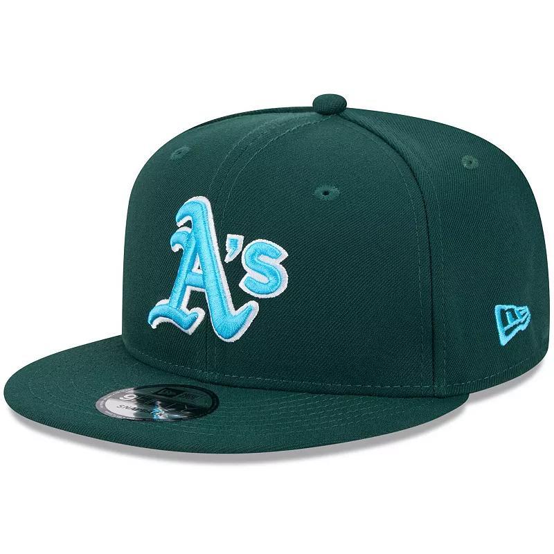 Mens New Era Oakland Athletics 2024 Fathers Day 9FIFTY Snapback Hat Product Image