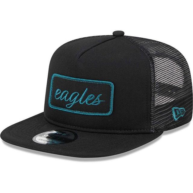 Mens New Era Philadelphia Eagles Forum Trucker 9FIFTY Snapback Hat Product Image