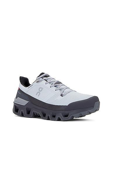 On Cloudwander Waterproof (Glacier/Eclipse) Men's Shoes Product Image