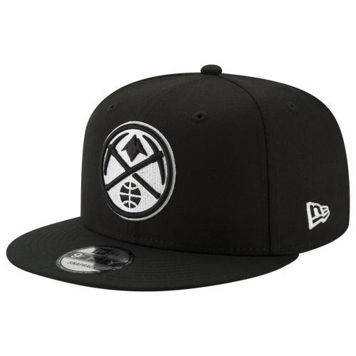 New Era Mens Denver Nuggets New Era Nuggets Bow Snapback - Mens Black Product Image